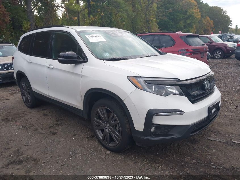 2022 HONDA PILOT SPORT - 5FNYF6H36NB044841