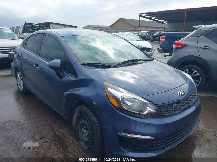 2016 KIA RIO LX - KNADM4A37G6669649