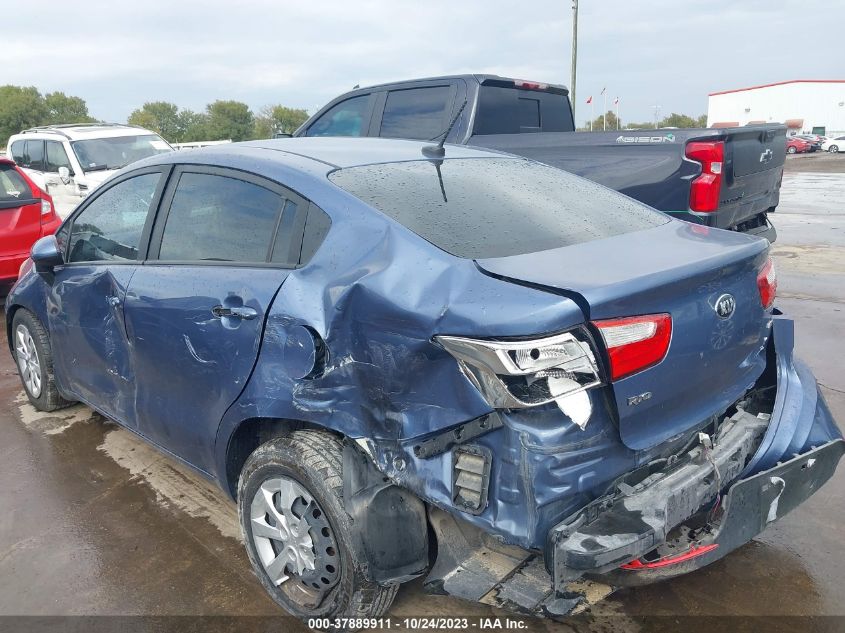 2016 KIA RIO LX - KNADM4A37G6669649