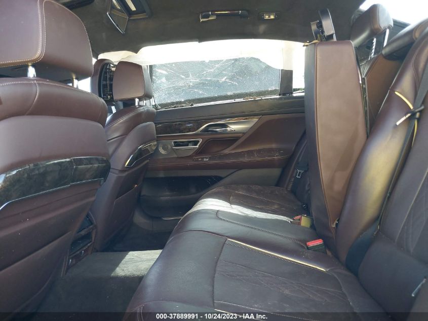 2016 BMW 750I XDRIVE - WBA7F2C55GG417192