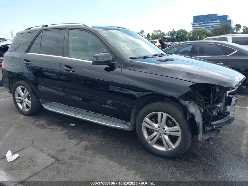 2013 MERCEDES-BENZ M-CLASS ML 350 4JGDA5JB6DA131974