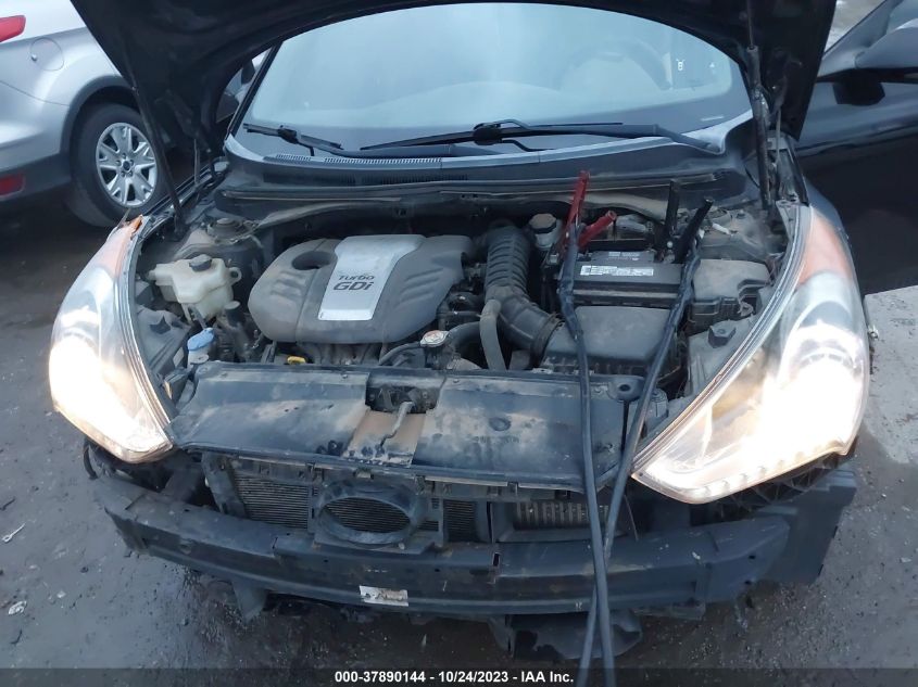2013 HYUNDAI VELOSTER TURBO - KMHTC6AE2DU162420