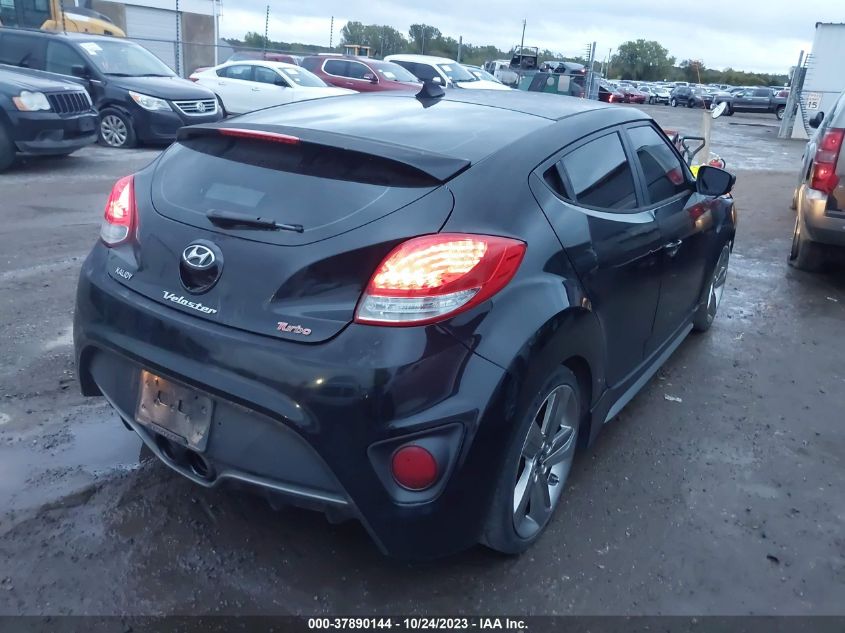 2013 HYUNDAI VELOSTER TURBO - KMHTC6AE2DU162420