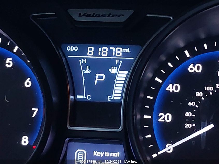 2013 HYUNDAI VELOSTER TURBO - KMHTC6AE2DU162420