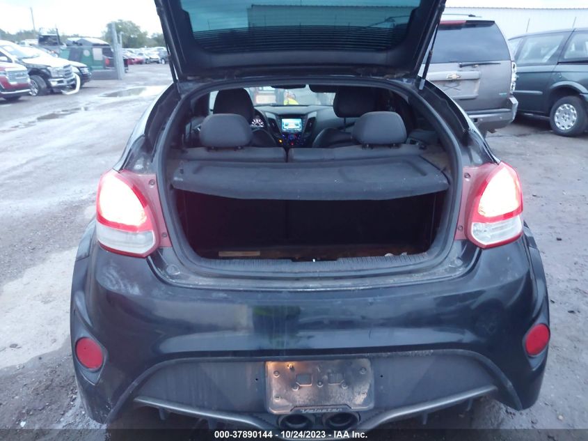 2013 HYUNDAI VELOSTER TURBO - KMHTC6AE2DU162420