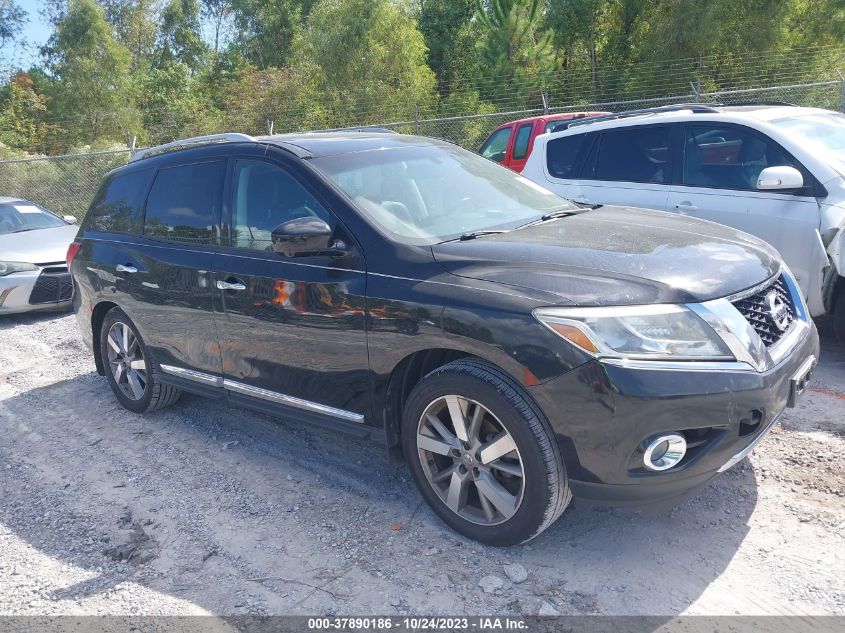 2014 NISSAN PATHFINDER PLATINUM - 5N1AR2MM2EC642918