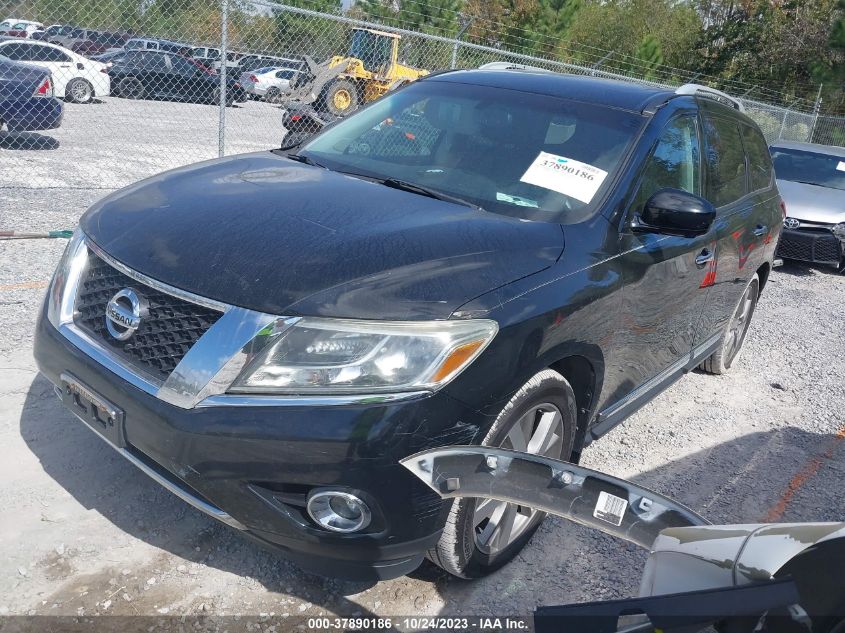 2014 NISSAN PATHFINDER PLATINUM - 5N1AR2MM2EC642918
