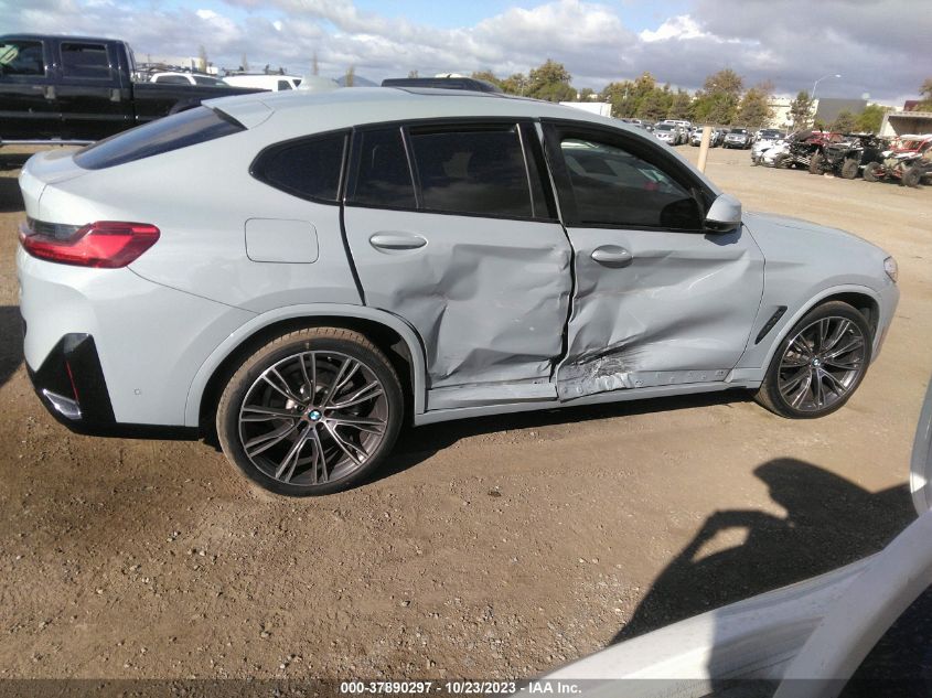 2022 BMW X4 XDRIVE30I - 5UX33DT00N9K75926