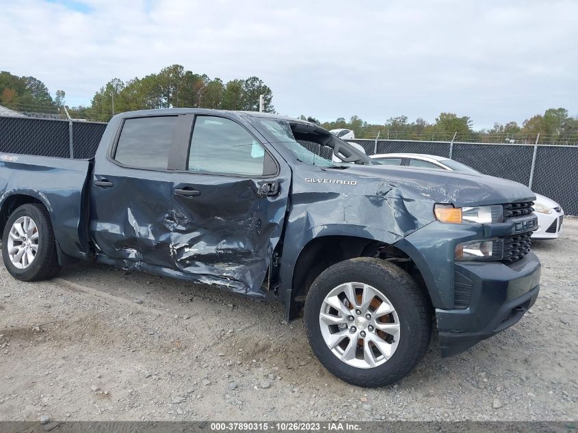 2019 CHEVROLET SILVERADO 1500 CUSTOM - 3GCPYBEH7KG272108