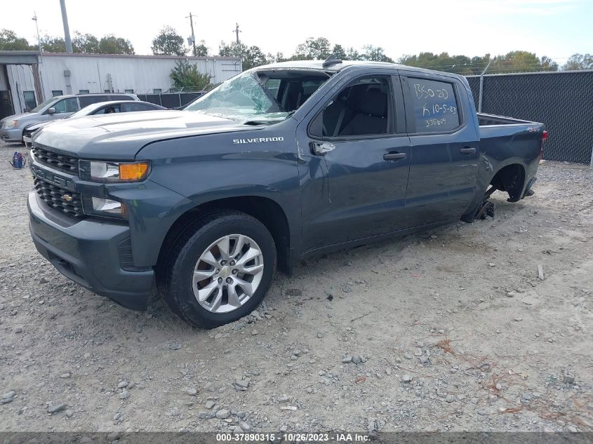 2019 CHEVROLET SILVERADO 1500 CUSTOM - 3GCPYBEH7KG272108