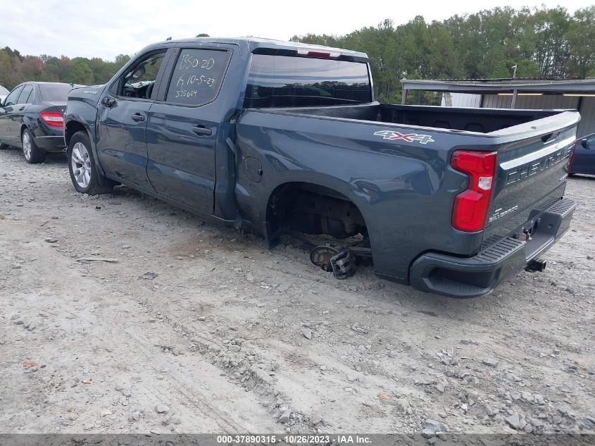2019 CHEVROLET SILVERADO 1500 CUSTOM - 3GCPYBEH7KG272108