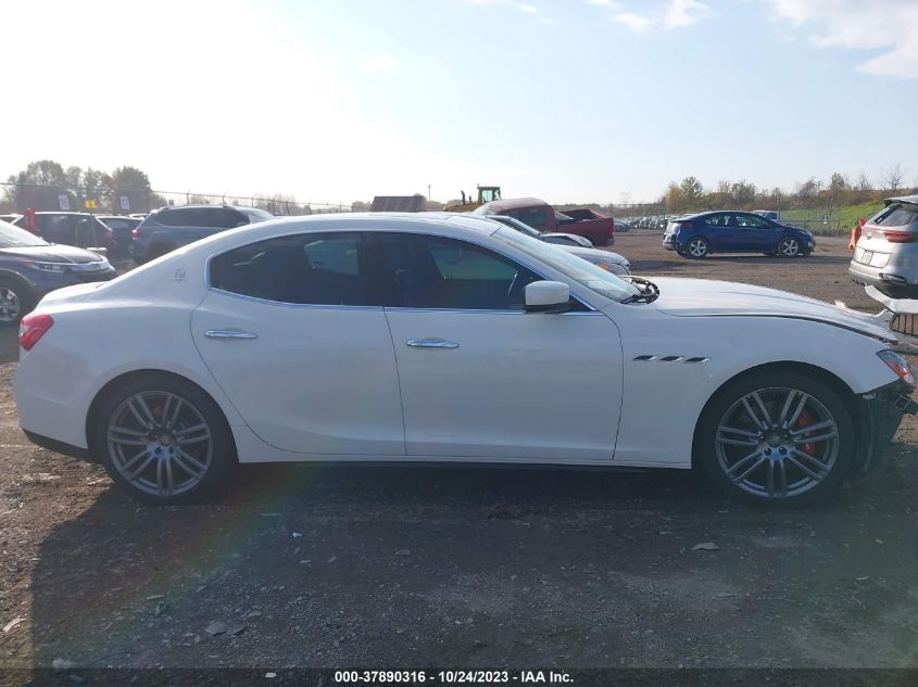 2014 MASERATI GHIBLI S Q4 ZAM57RTA5E1089152