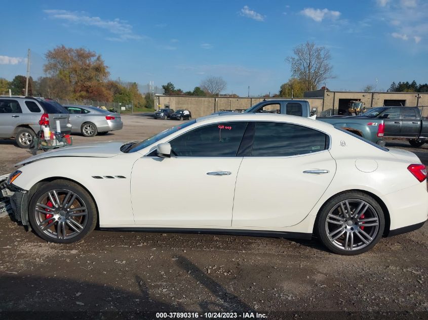 2014 MASERATI GHIBLI S Q4 ZAM57RTA5E1089152