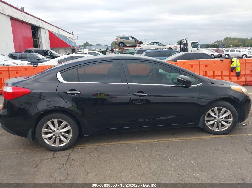 2014 KIA FORTE EX - KNAFX4A82E5108547
