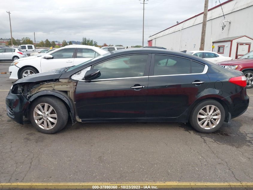 2014 KIA FORTE EX - KNAFX4A82E5108547