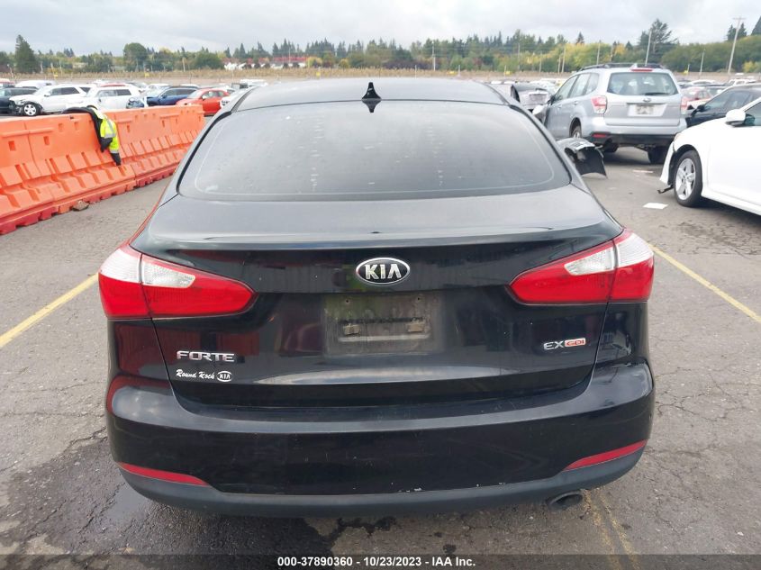 2014 KIA FORTE EX - KNAFX4A82E5108547