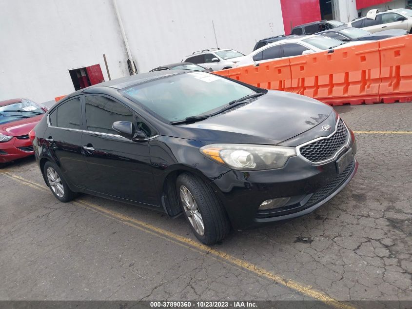 2014 KIA FORTE EX - KNAFX4A82E5108547
