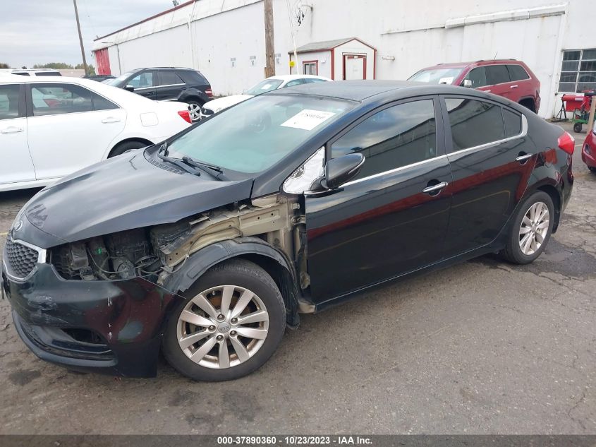 2014 KIA FORTE EX - KNAFX4A82E5108547