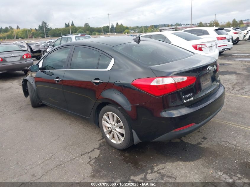 2014 KIA FORTE EX - KNAFX4A82E5108547