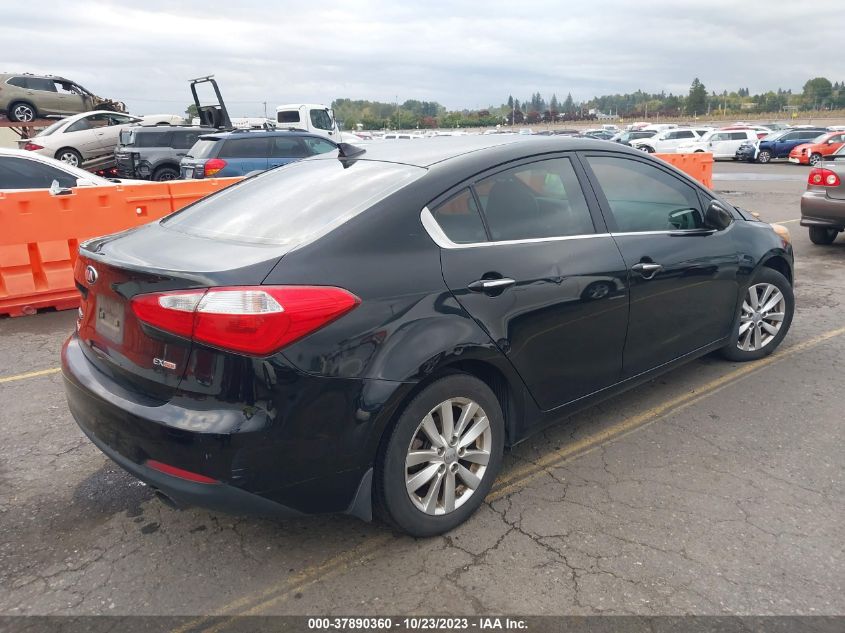 2014 KIA FORTE EX - KNAFX4A82E5108547