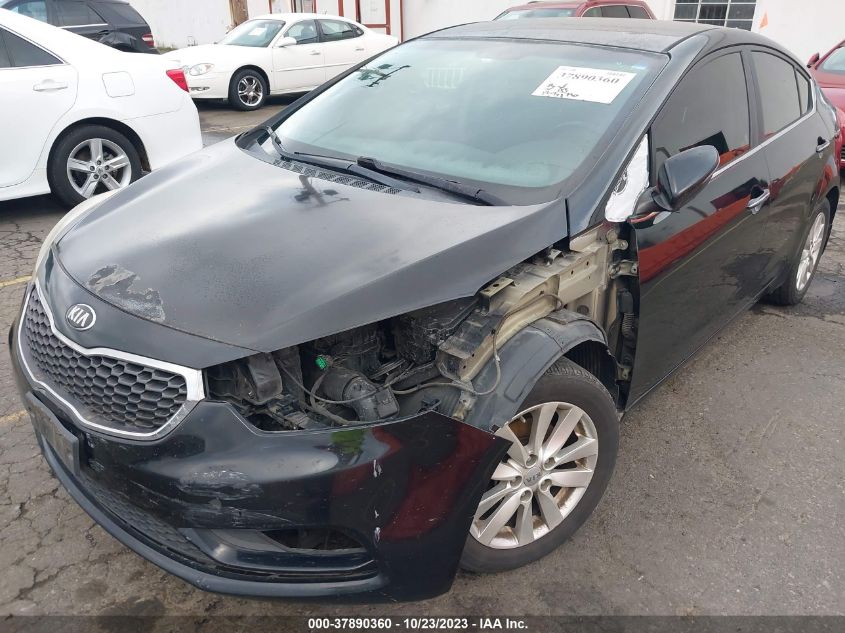 2014 KIA FORTE EX - KNAFX4A82E5108547