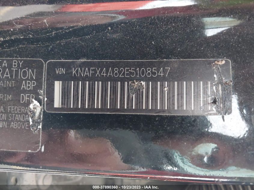 2014 KIA FORTE EX - KNAFX4A82E5108547
