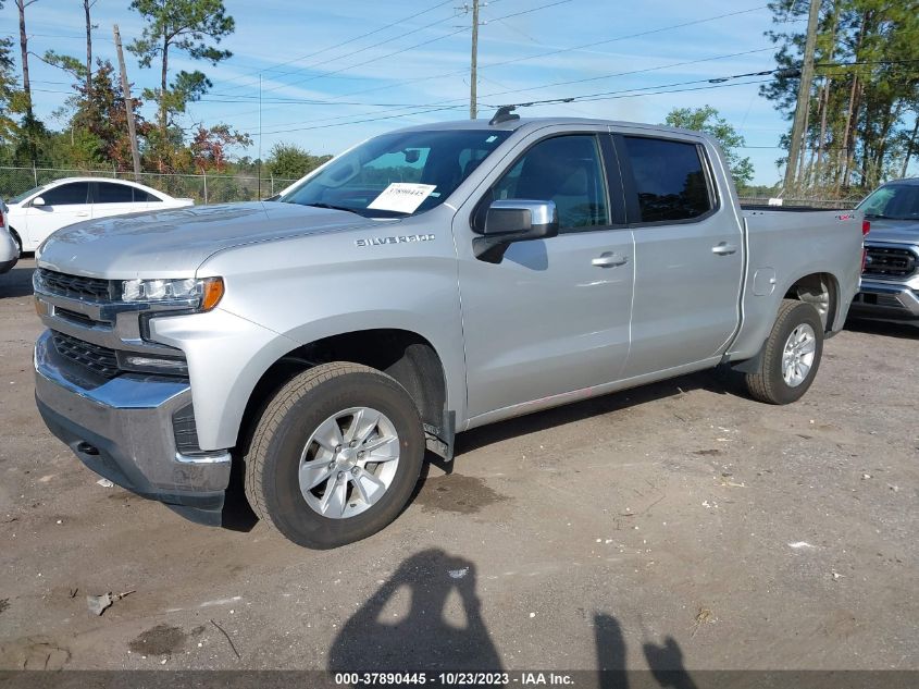 2022 CHEVROLET SILVERADO 1500 LTD LT - 3GCUYDED6NG127142