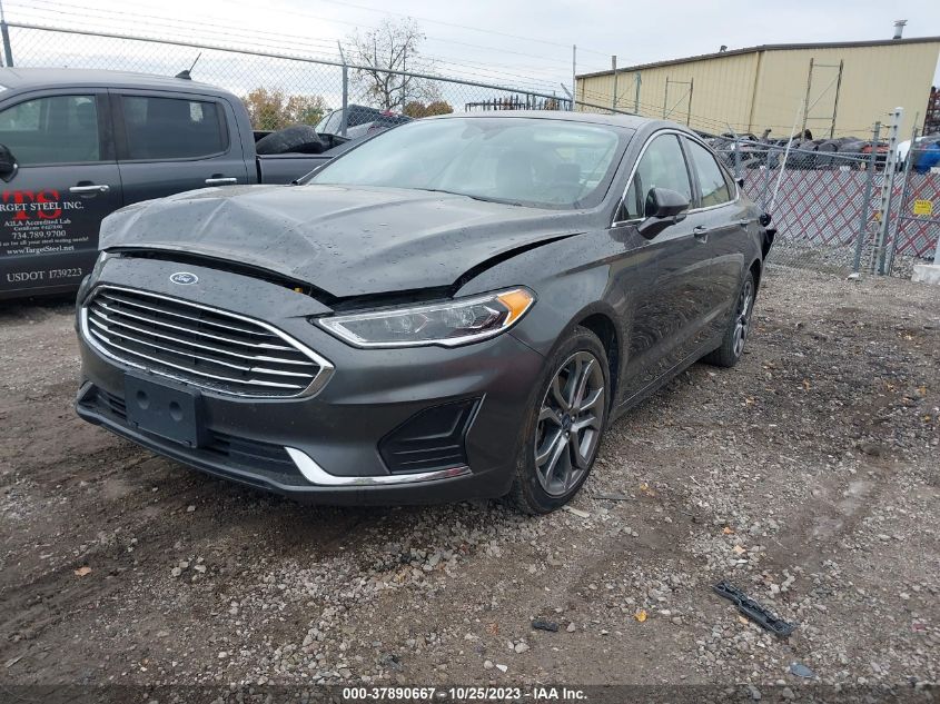 2019 FORD FUSION SEL - 3FA6P0CD9KR219570