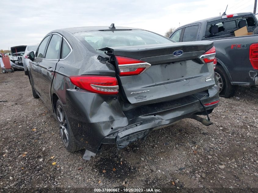 2019 FORD FUSION SEL - 3FA6P0CD9KR219570