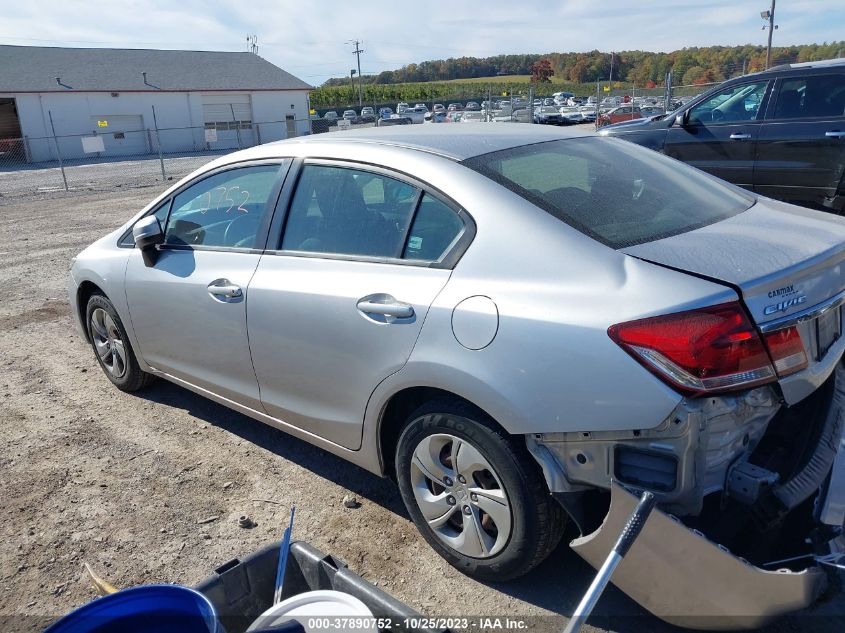 2015 HONDA CIVIC LX - 19XFB2F59FE701011