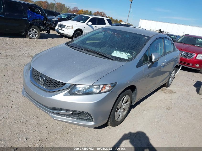 2015 HONDA CIVIC LX - 19XFB2F59FE701011