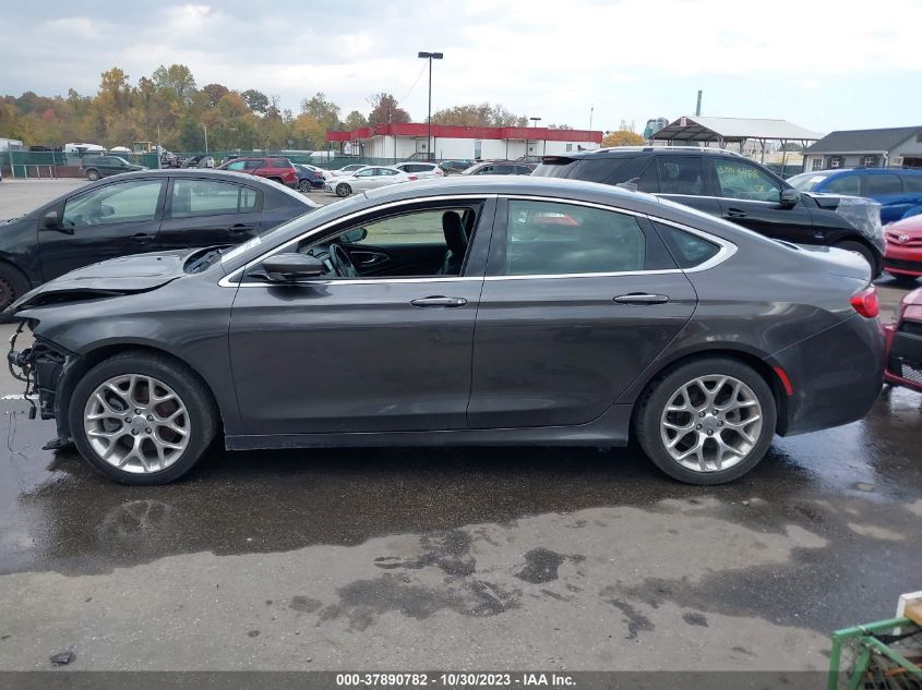 2015 CHRYSLER 200 C - 1C3CCCEG5FN523767