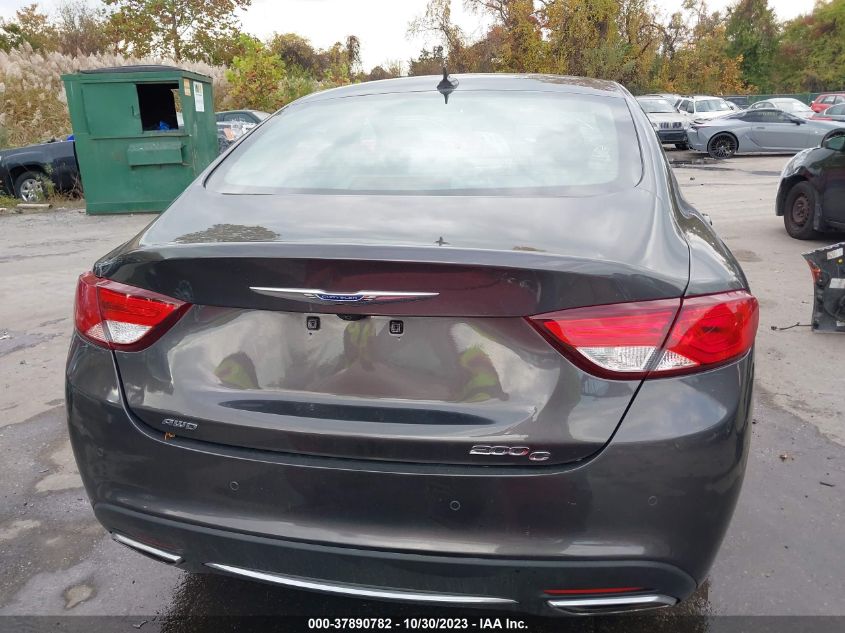 2015 CHRYSLER 200 C - 1C3CCCEG5FN523767