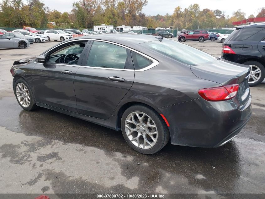 2015 CHRYSLER 200 C - 1C3CCCEG5FN523767