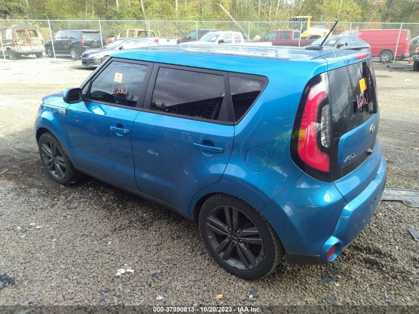 2015 KIA SOUL + - KNDJP3A58F7219106