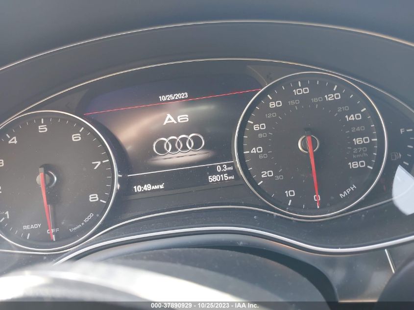 2018 AUDI A6 PREMIUM/SPORT - WAUC8AFC9JN099898