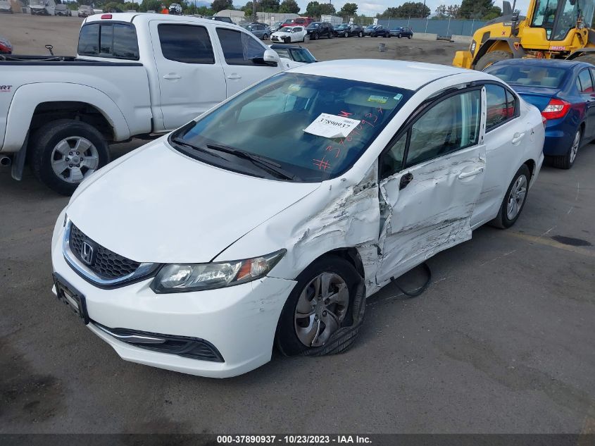2013 HONDA CIVIC SDN LX 2HGFB2F53DH566546