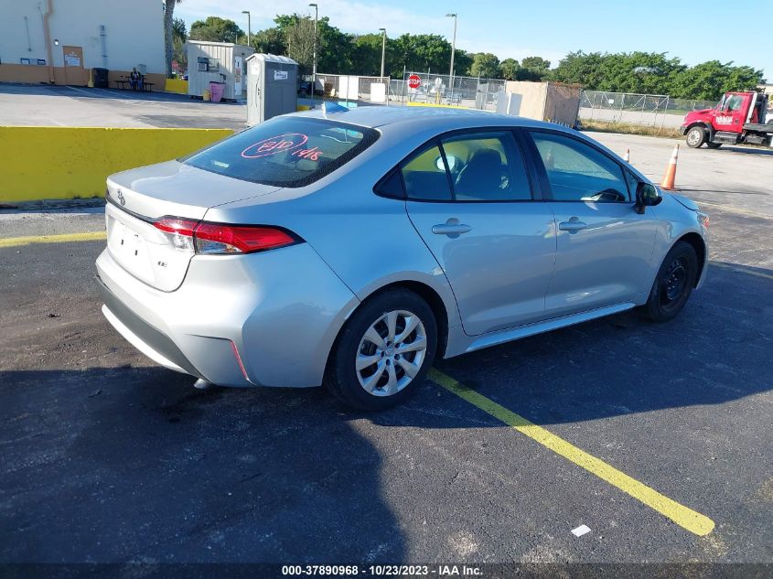 2022 TOYOTA COROLLA LE - 5YFEPMAE6NP367047