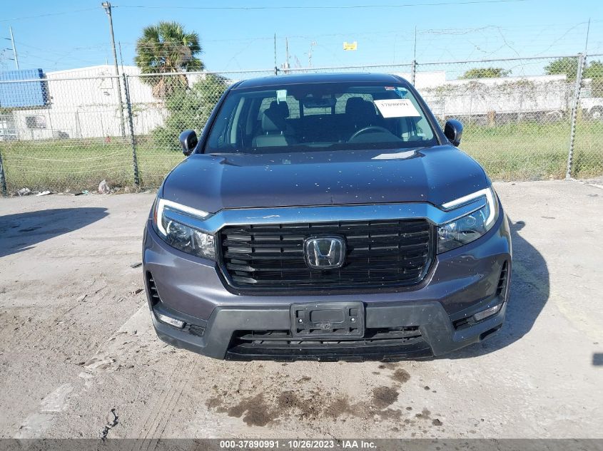 2022 HONDA RIDGELINE RTL - 5FPYK3F70NB024608
