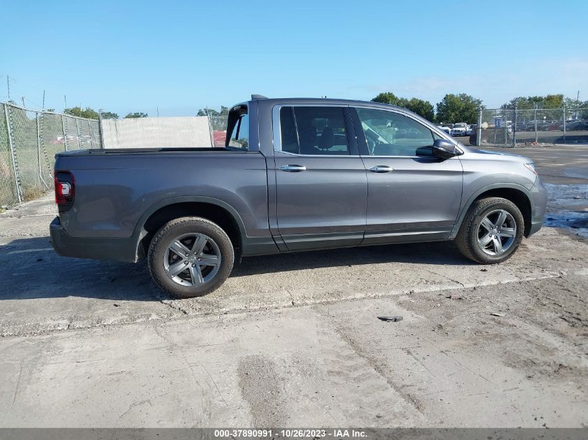 2022 HONDA RIDGELINE RTL - 5FPYK3F70NB024608