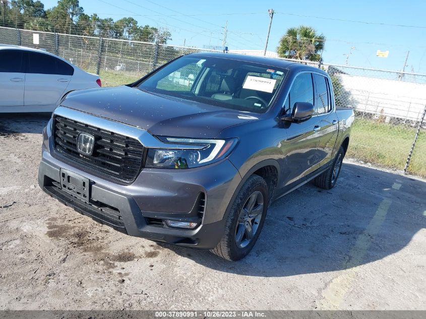 2022 HONDA RIDGELINE RTL - 5FPYK3F70NB024608