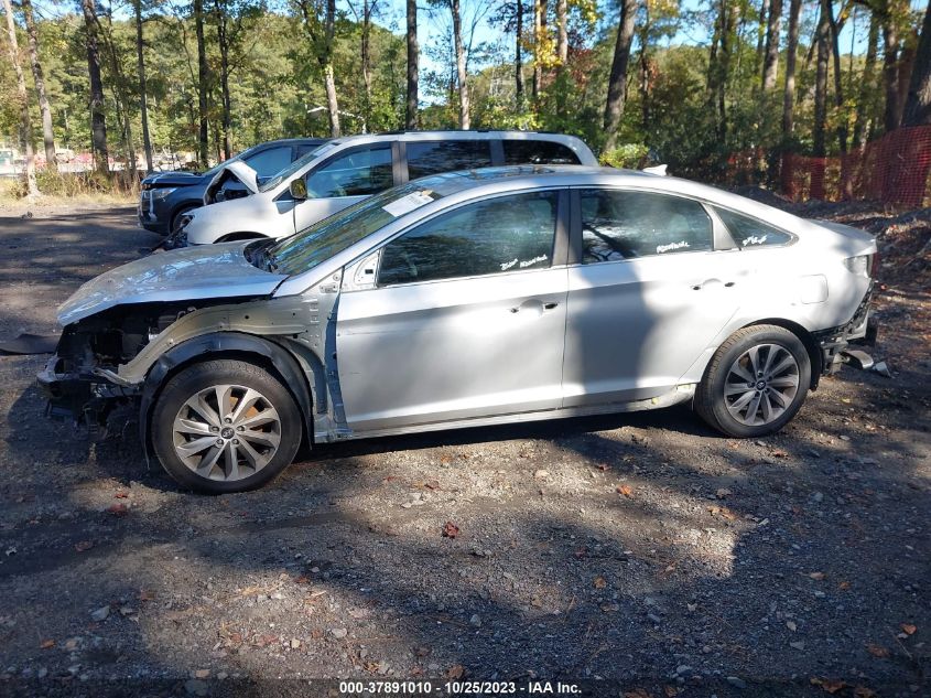 2017 HYUNDAI SONATA SPORT/LIMITED - 5NPE34AFXHH587877