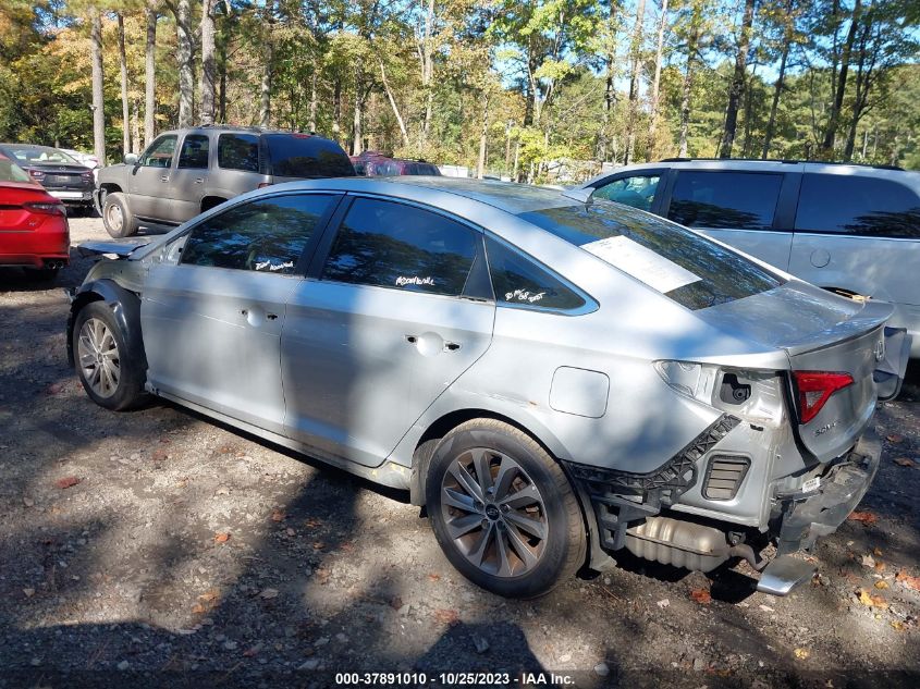 2017 HYUNDAI SONATA SPORT/LIMITED - 5NPE34AFXHH587877