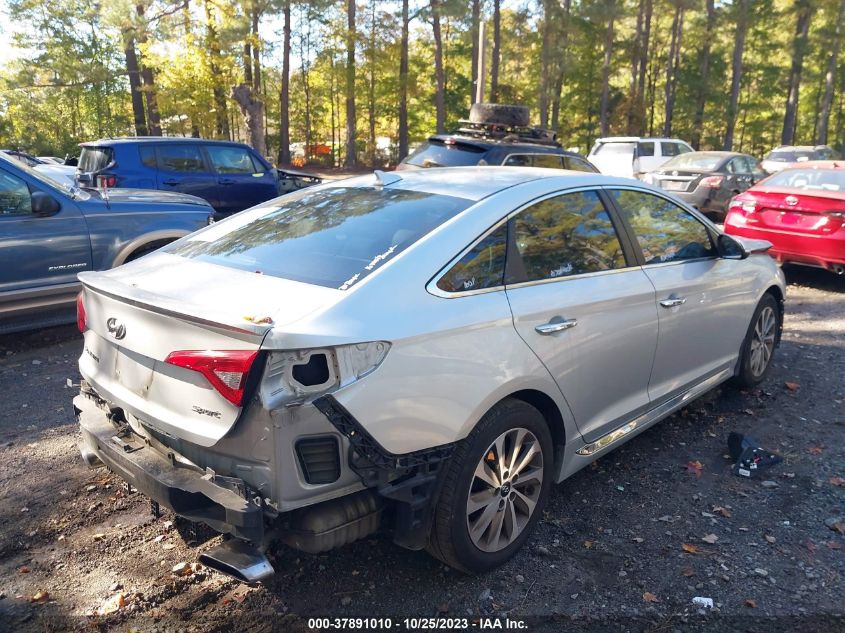 2017 HYUNDAI SONATA SPORT/LIMITED - 5NPE34AFXHH587877