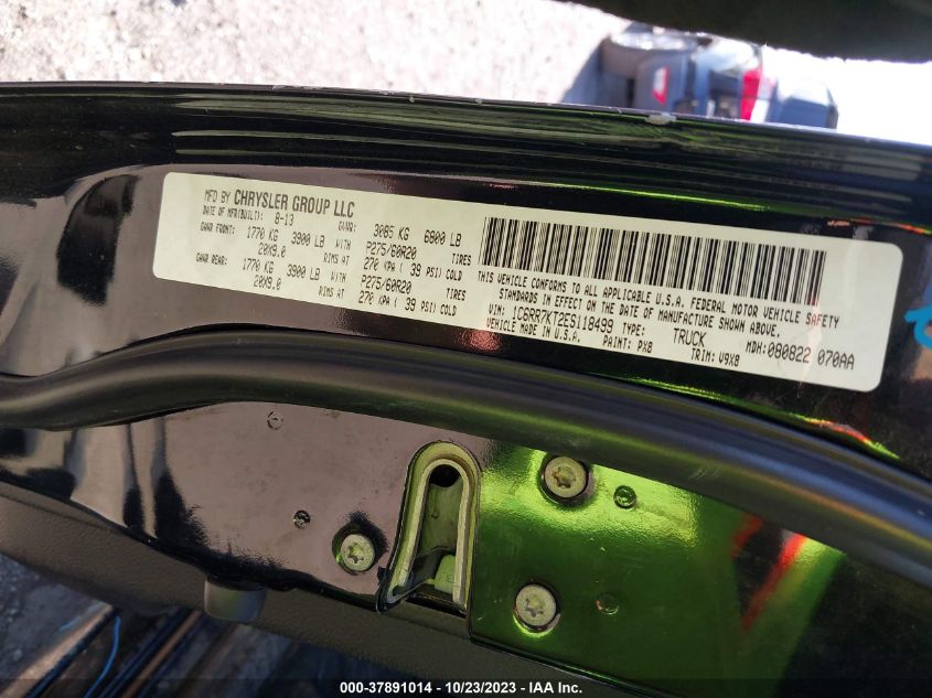 2014 RAM 1500 EXPRESS - 1C6RR7KT2ES118499