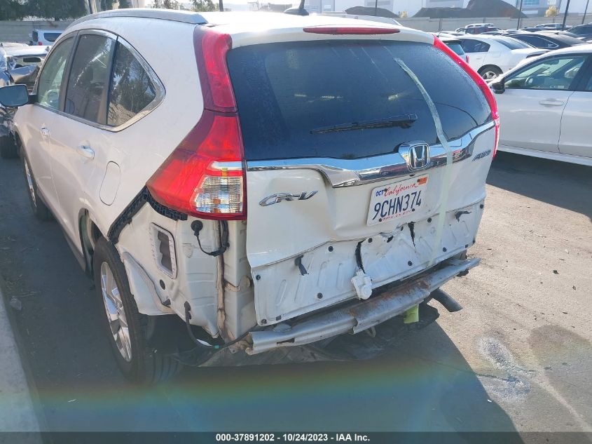 2016 HONDA CR-V EXL - 5J6RM4H75GL027315