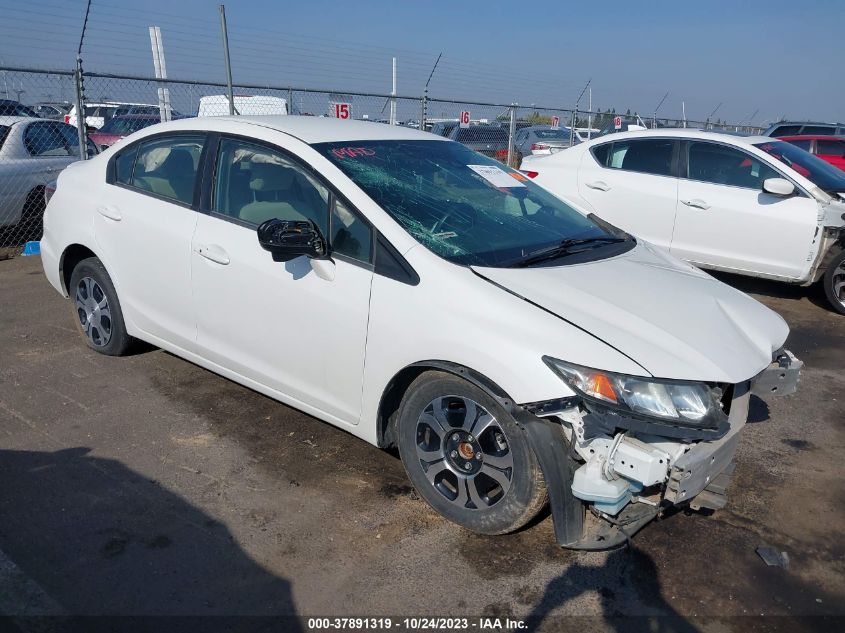 2014 HONDA CIVIC HYBRID - 19XFB4F27EE200103