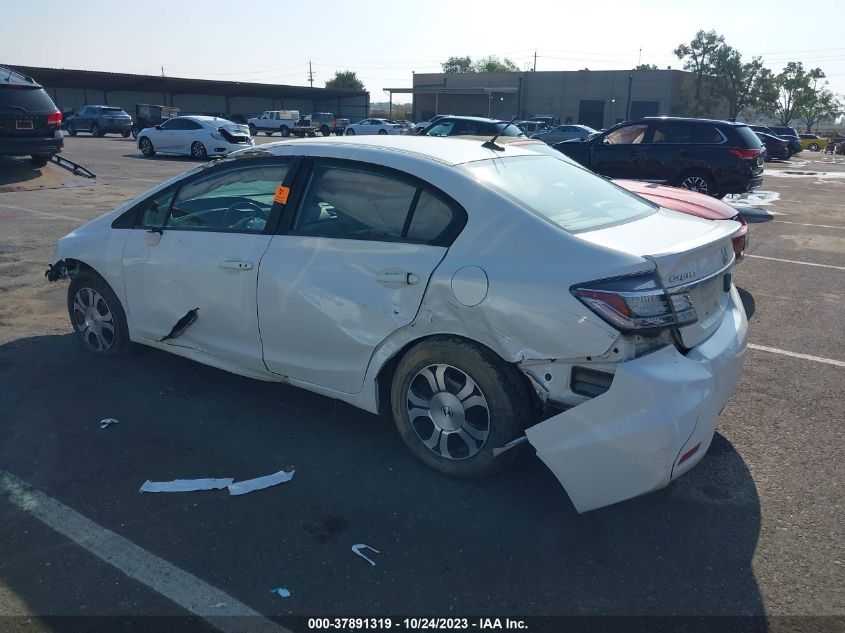 2014 HONDA CIVIC HYBRID - 19XFB4F27EE200103