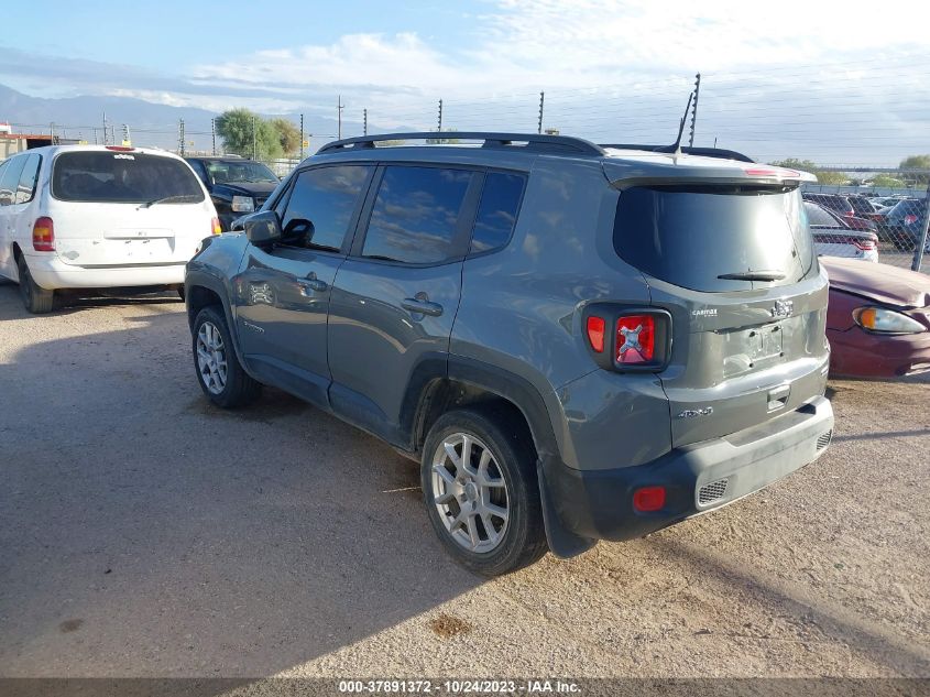 2019 JEEP RENEGADE LATITUDE - ZACNJBBB7KPK64968