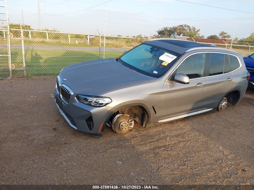 VIN 5UX43DP05P9T10994 2023 BMW X3 SDRIVE30I